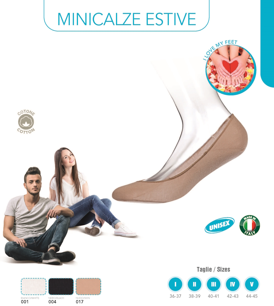 MINICALZE IN FRESCO COTONE ELASTICIZZATO 85