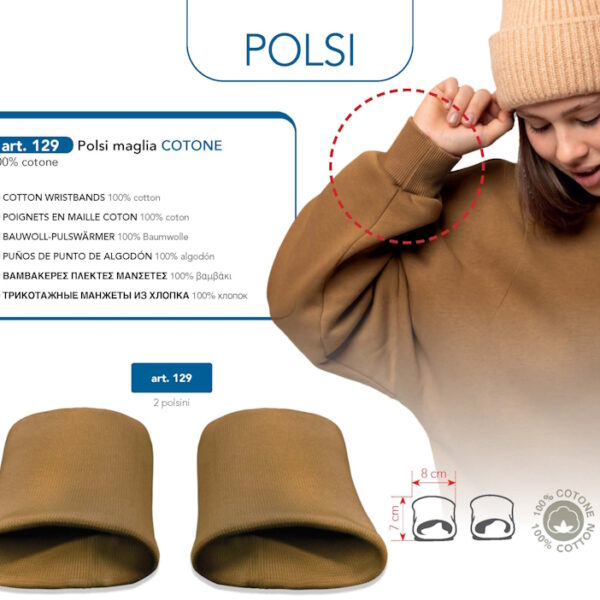 POLSINI MAGLIA COTONE 129