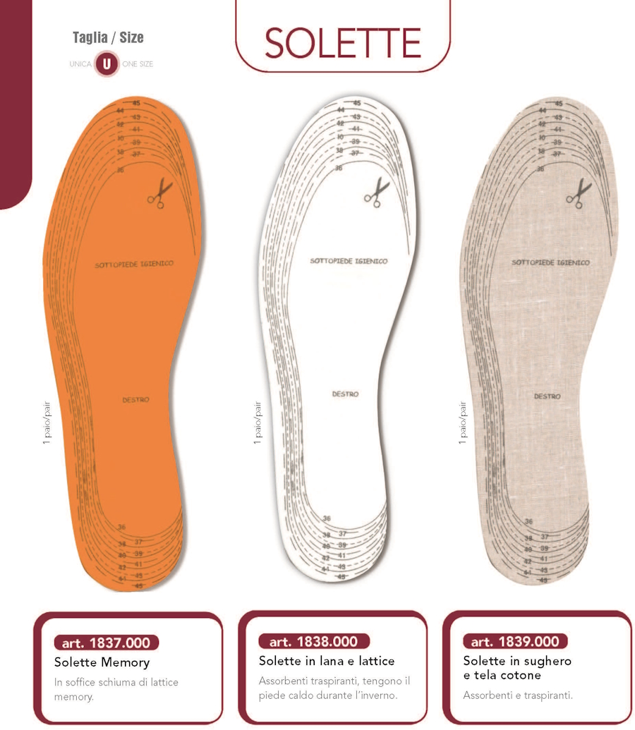 SOLETTE MEMORY LANA SUGHERO 1837 1838 1839